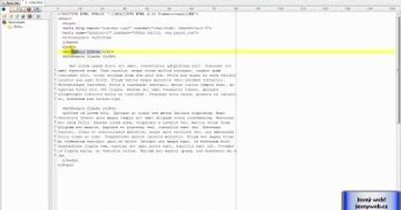 Základy webového programování v HTML – tutoriál č. 3 – úprava textu