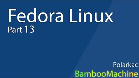 Fedora Linux – Proměnné #13