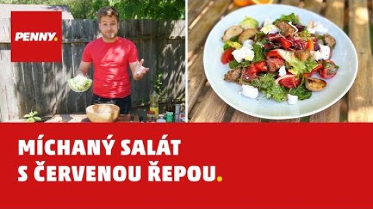 RECEPT – Míchaný salát s červenou řepou