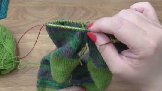 Kurz pletení ponožek – pružný patent (9. díl) Knitting socks