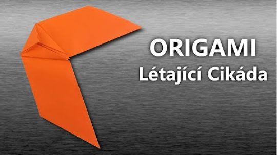 Origami – Létající Cikáda