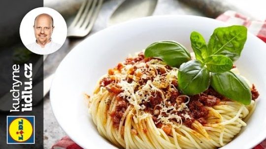 Špagety s omáčkou Bolognese – Roman Paulus – RECEPTY KUCHYNE LIDLU