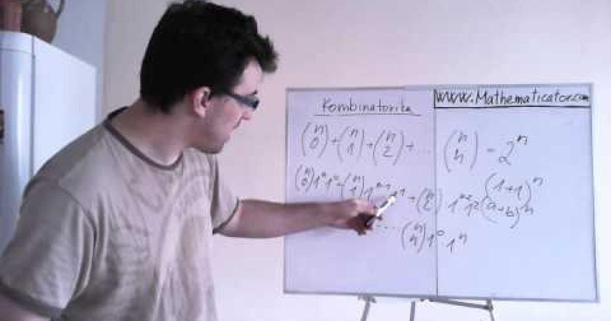 Kombinatorika – Binomická věta 4 – Příklad s důkazem pomocí Binomické věty