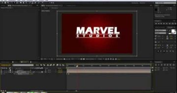 CZTUTORIAL – After Effects 046 –  Marvel Studios logo