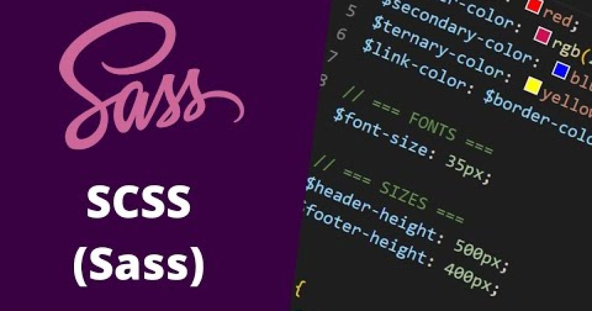 SCSS a Sass – posuň své CSS na vyšší úroveň