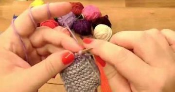 Pletený patchwork – deka 1. díl, Knitting patchwork blanket