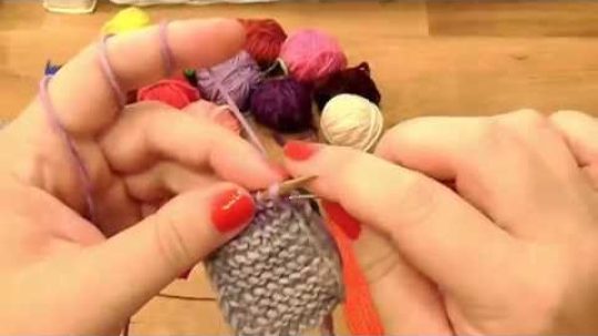 Pletený patchwork – deka 1. díl, Knitting patchwork blanket