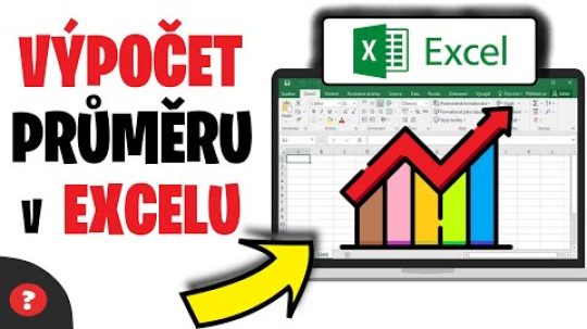 Jak VYPOČÍTAT PRŮMĚR v EXCELU | Návod | Základy Excelu | Počítač / Excel