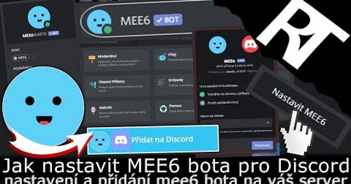 Jak nastavit MEE6 Discord bota , nastavení a přidání – skvělý Discord bot MEE6 (tutoriál)