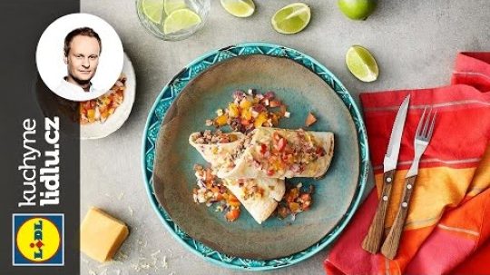 Enchiladas – zapečená tortilla s mletým masem a salsou roja – Marcel Ihnačák – RECEPTY KUCHYNE LIDLU