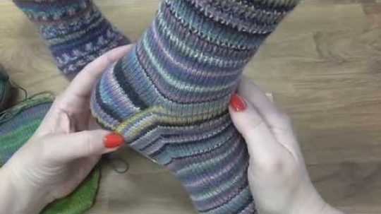 Kurz pletení ponožek – klínky (5. díl) Knitting socks
