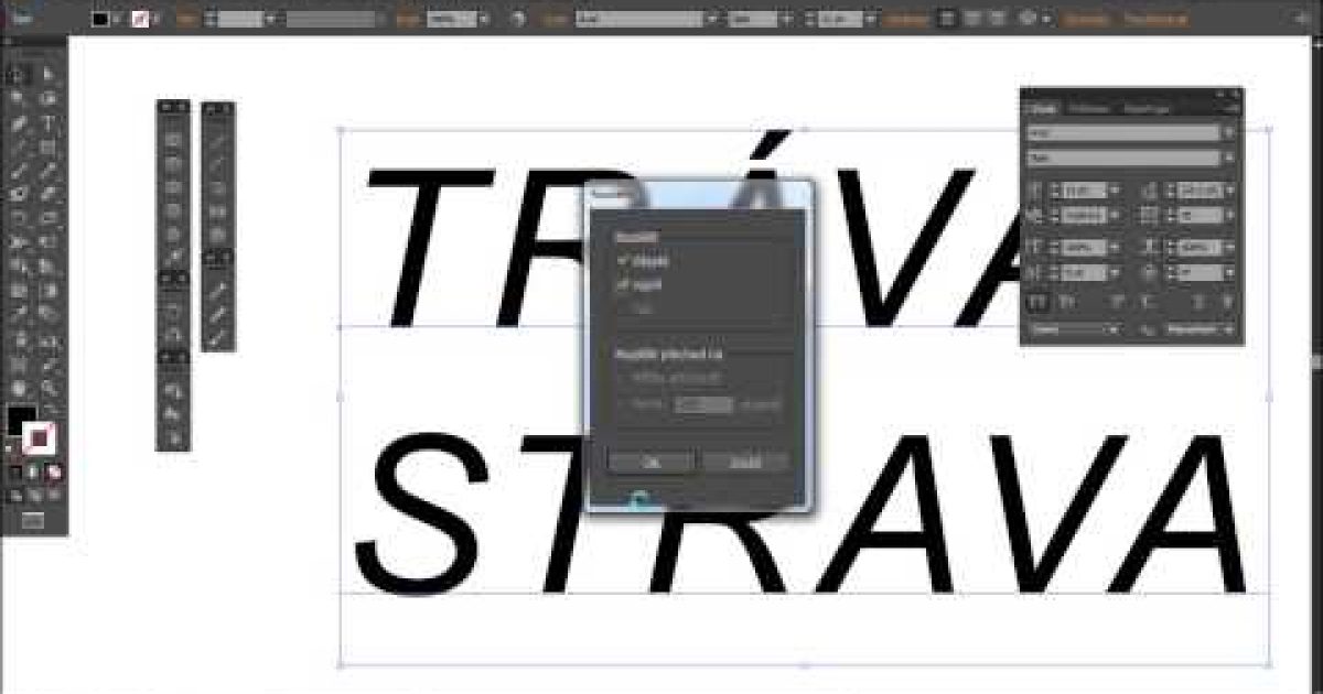 Začínáme v programu Adobe Illustrator (cvičení 07 – text)