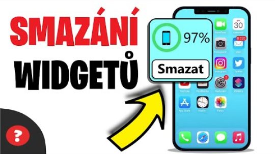 Jak SMAZAT WIDGET na iPhonu | Návod | iPhone / Telefon | Widget