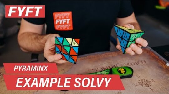 ⚠️ Jak skládat Pyraminx pod 2 s || EXAMPLE SOLVY ft. Tomáš Nguyen   | FYFT.cz