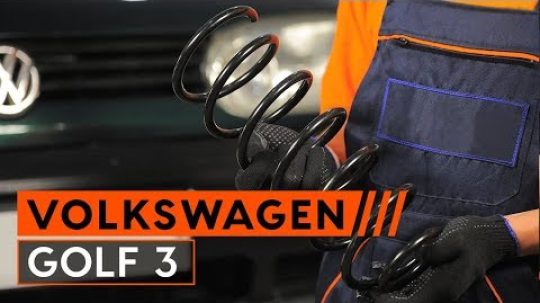 Jak vyměnit odpruzeni na VW GOLF 3 1H1 Hatchback [NÁVOD AUTODOC]