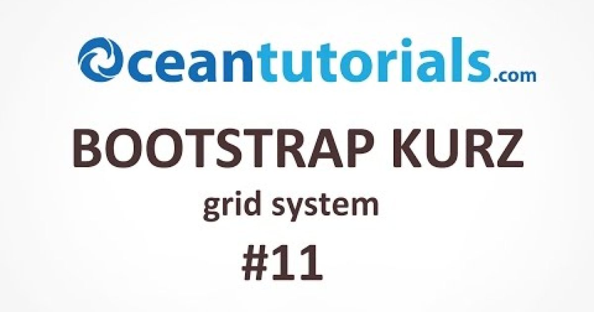 Bootstrap kurz – #11 grid system