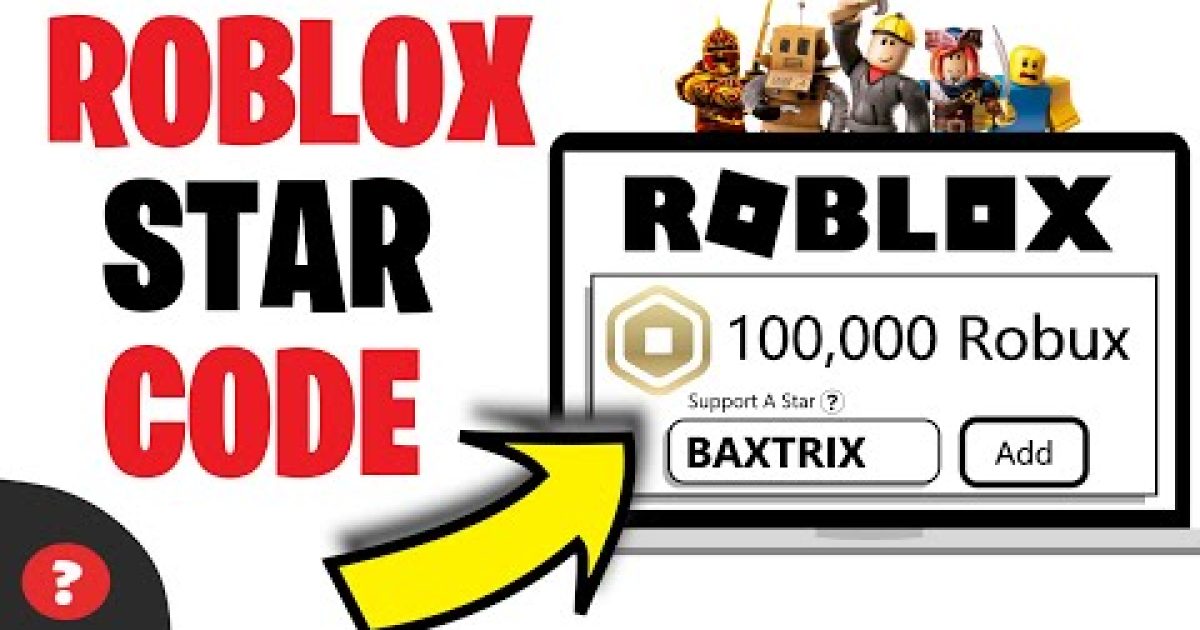 Jak POUŽÍT ROBLOX STAR CODE | Návod | ROBLOX / Počítač
