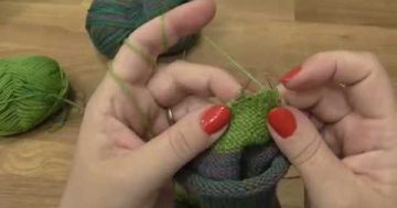 Kurz pletení ponožek – pata + váček podruhé  (7. díl) Knitting socks
