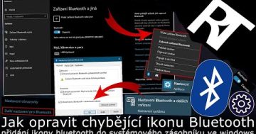 Jak přidat ikonu Bluetooth na plochu ve Windows 10 – Jak aktivovat Bluetooth ve Windows10 (tutoriál)