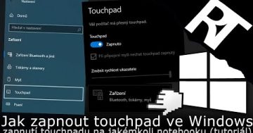 Jak zapnout touchpad (myš) u notebooku ve Windows 10 (tutoriál)