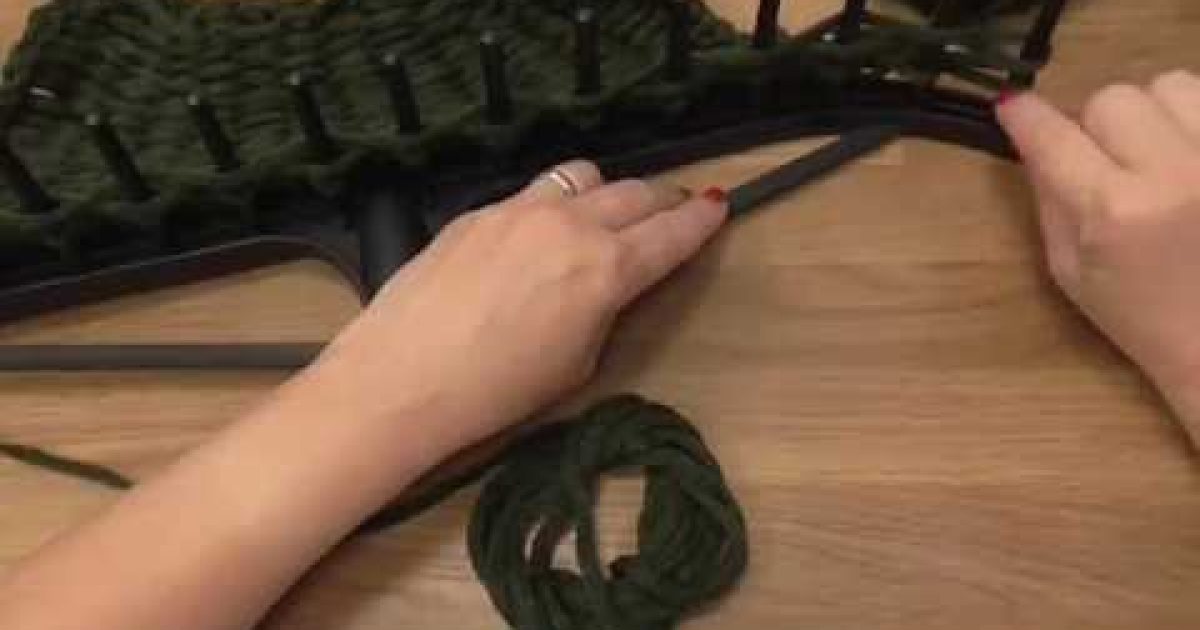 Kurz pletení – pletení na prstech 2. díl, Finger knitting