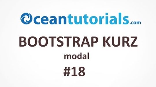 Bootstrap kurz – #18 modal