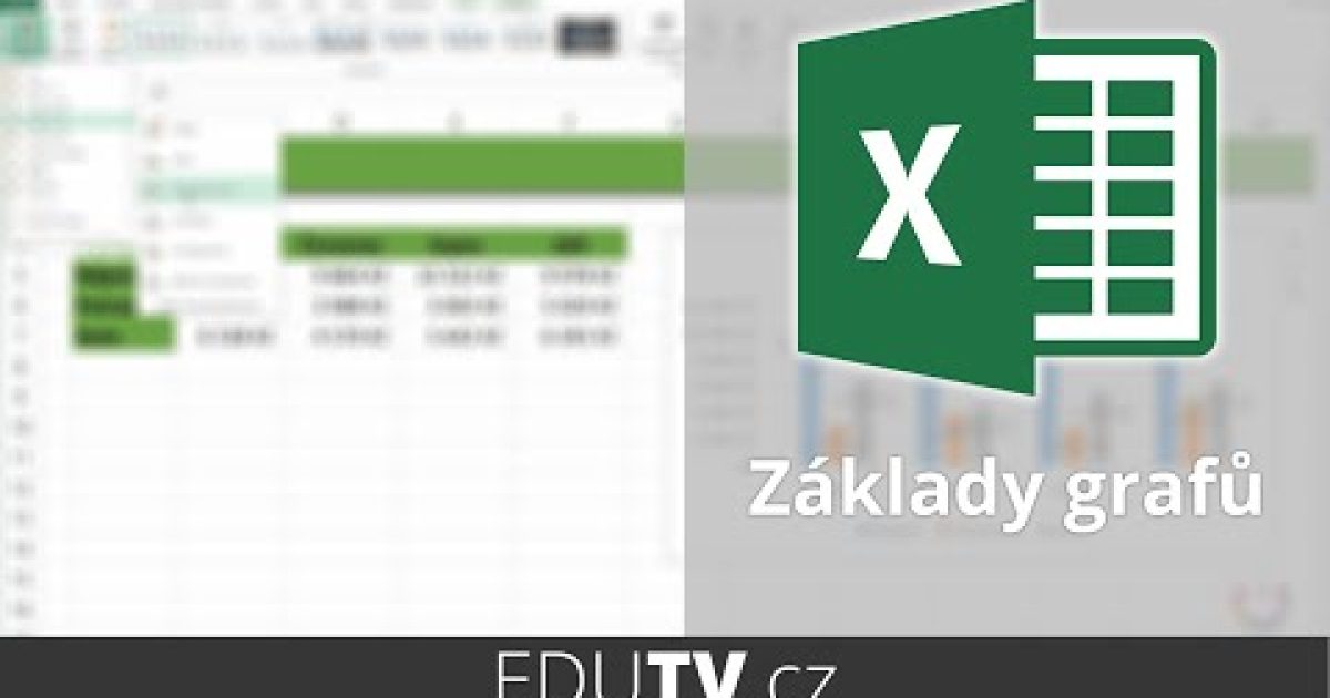 Základy grafů v Excelu | EduTV