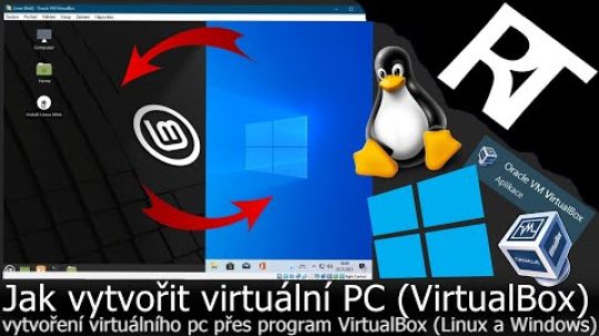 Jak vytvořit virtuální PC – Linux a Winodws – VirtualBox – virtuální počítač ( Rychlé Tutoriály )