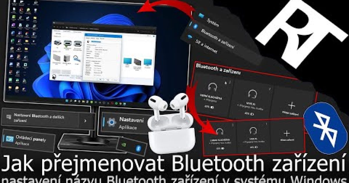 Jak přejmenovat Bluetooth zařízení ve Windows – Jak změnit název zařízení Bluetooth (tutoriál)